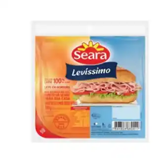 Verona Supermercados Presunto levíssimo fatiado seara 180g oferta