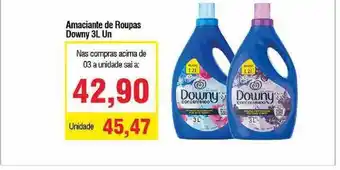 Amaciante De Roupas Downy 3L