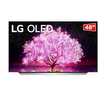 Carrefour Smart tv oled 48" 4k lg oled48c1, wi-fi, 4 hdmi, 120hz, thinq ai oferta