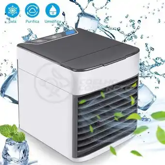 Mini ar condicionado portátil arctic air cooler 3 velo nº117
