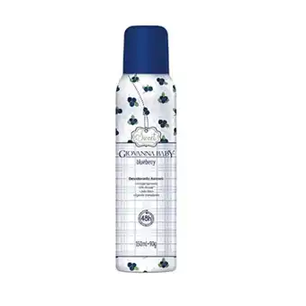 Desodorante giovanna baby blueberry 150ml