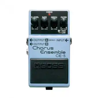 Pedal para guitarra boss ce-5 chorus ensemble