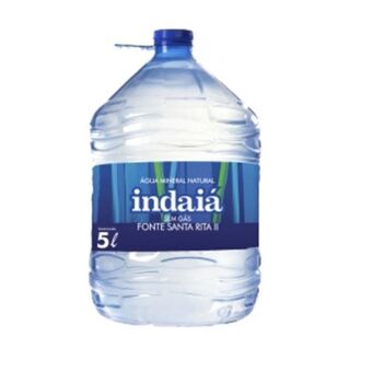 Agua mineral s/gas grf pet 5l indaia