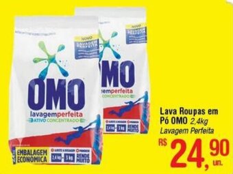 Fort Atacadista Lava roupas em po Omo 2.4kg oferta