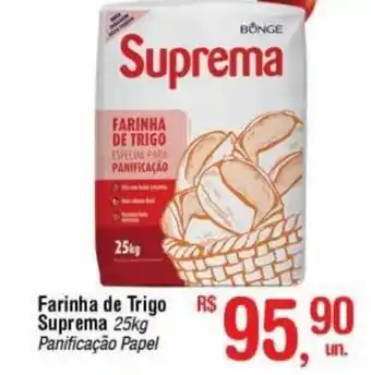 Fort Atacadista Farinha de Trigo Suprema 25kg oferta