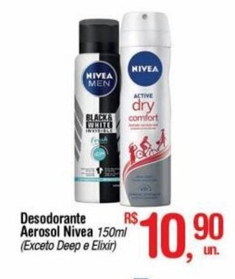 Fort Atacadista Desodorante Aerosol Nivea 150ml oferta