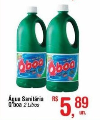 Fort Atacadista Agua Sanitaria Qboa 2L oferta
