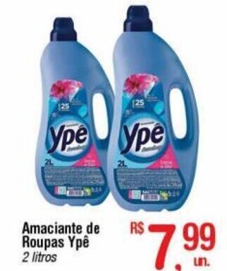 Fort Atacadista Amaciante de roupas Ype 2L oferta