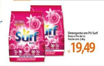 Atacadão Detergente em po Surf 2.4kg oferta