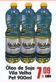 Higa's Supermercado Oleo de Soja Vila Velha Pet 900ml oferta