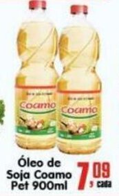 Higa's Supermercado Oleo de Soja Coamo pet 900ml oferta
