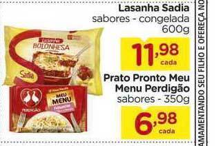 Carrefour Bairro Prato Pronto Meu Menu Perdigão 350g oferta