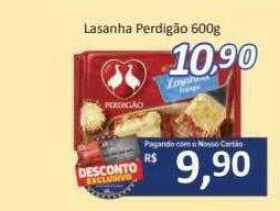 Supermercados Savegnago Lasanha perdigão oferta