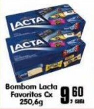 Higa's Supermercado Bombom Lacta Favoritos cx 250.6g oferta