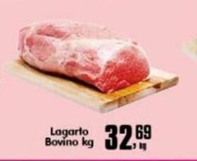 Higa's Supermercado Lagarto Bovino 1kg oferta
