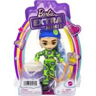 Boneca - barbie extra minis - verde mattel