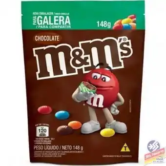 Confeito mem choc ao leite pouch 148g