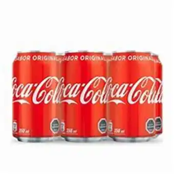 Supermercados Andreazza Coca-cola original 350ml pack 06 un oferta