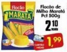 Higa's Supermercado Flocao de Milho Marata pct 500g oferta