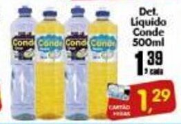 Higa's Supermercado Det. Liquido Conde 500ml oferta