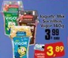 Higa's Supermercado Iogurte Mix Sucrilhos Vigor 140g oferta