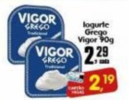 Higa's Supermercado Iogurte Grego Vigor 90g oferta