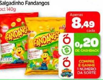 Nordestão Salgadinho fandangos pct oferta