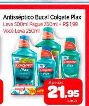 Nordestão Antisséptico bucal colgate plax oferta