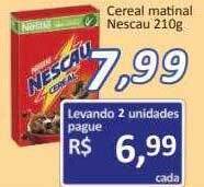 Supermercados Savegnago Cereal matinal nescau oferta