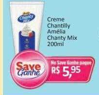 Supermercados Savegnago Creme chantilly amélia chanty mix oferta