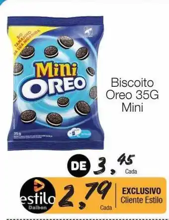Biscoito oreo mini