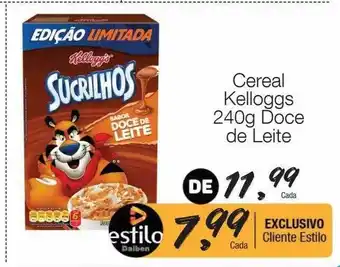 Supermercado Dalben Cereal kelloggs doce de leite oferta