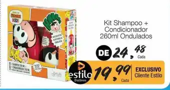 Supermercado Dalben Kit shampoo + condicionador ondulados oferta