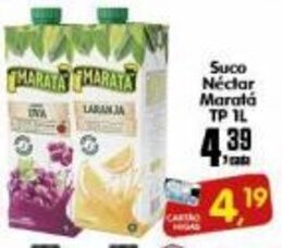 Higa's Supermercado Suco Nectar Marata Tp 1L oferta