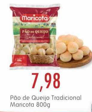 Pão de queijo tradicional maricota