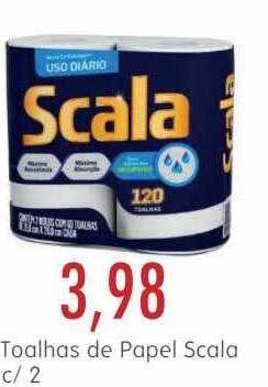 Epa Toalhas de papel scala c- 2 oferta