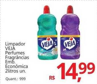 Supermercados Koch Limpador veja perfumes fragrâncias emb econômica oferta