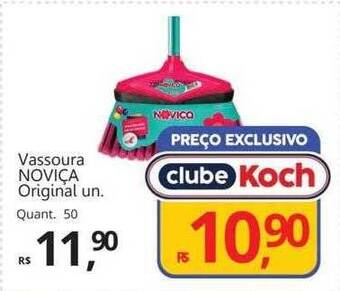 Vassoura noviça original