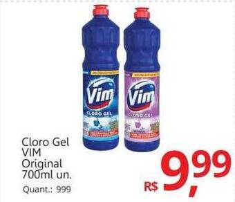 Supermercados Koch Cloro gel vim original oferta