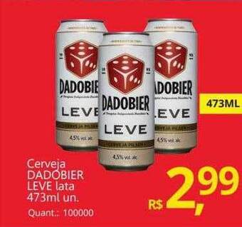 Supermercados Koch Cerveja dadobier leve oferta