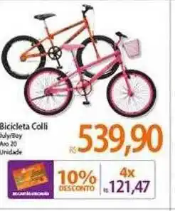 Atacadão Bicicleta colli 10% desconto oferta