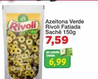 Chama Supermercados Azeitona verde rivoli fatiada oferta
