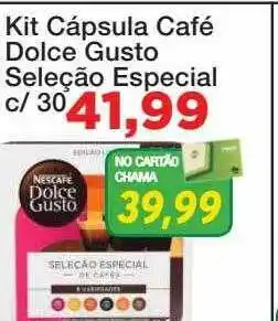 Chama Supermercados Kit cápsula café dolce gusto seleção especial oferta