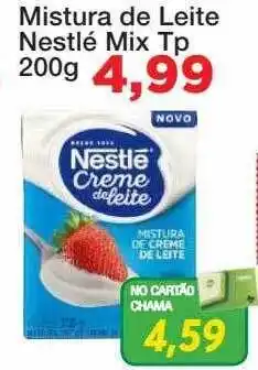 Chama Supermercados Mistura de leite nestlé mix oferta