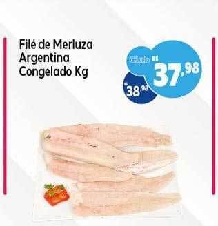 GoodBom Filé de merluza argentina congelado kg oferta