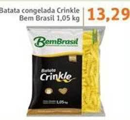 Batata congelada crinkle bem brasil