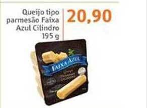 Sonda Queijo tipo parmesão faixa azul cilindro oferta