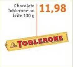 Sonda Chocolate toblerone ao leite oferta