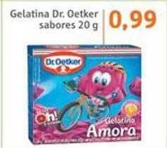 Sonda Gelatina dr. oetker sabores oferta
