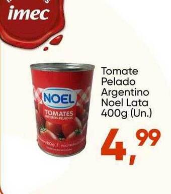 Imec Supermercados Tomate pelado argentino noel oferta